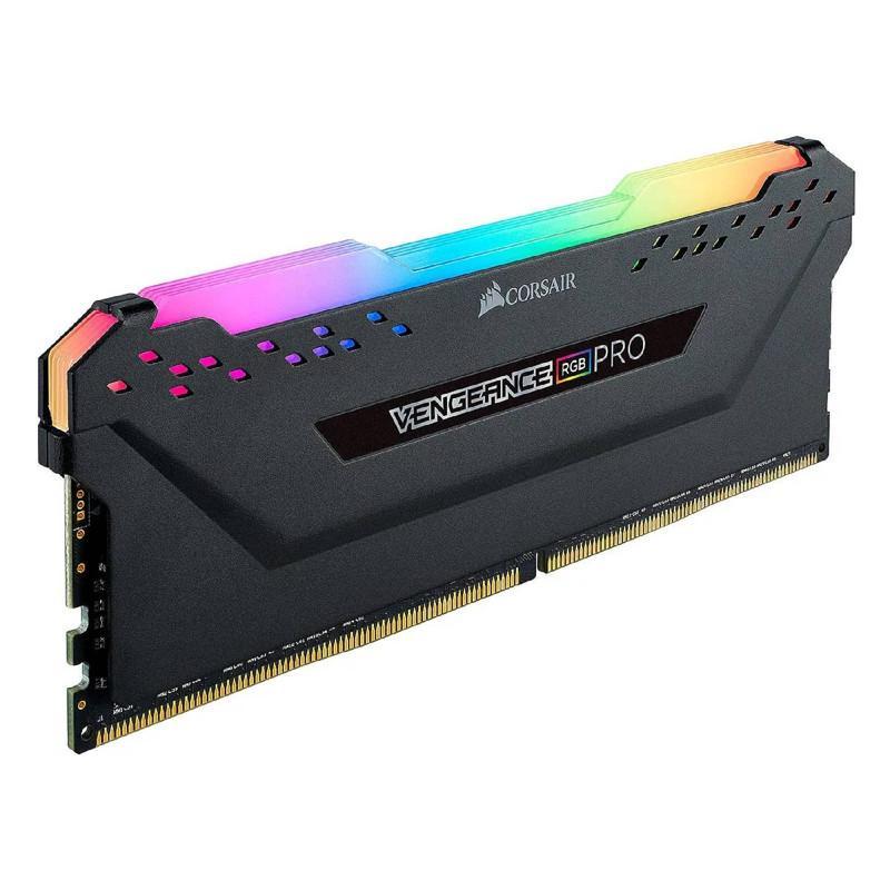 رم دسکتاپ کورسیر مدل VENGEANCE RGB PRO DDR4 دو کاناله ظرفیت 64 گیگابایت سرعت 3200 مگاهرتز تایمینگ CL16 با سیستم خنک‌کننده هیت‌سینک