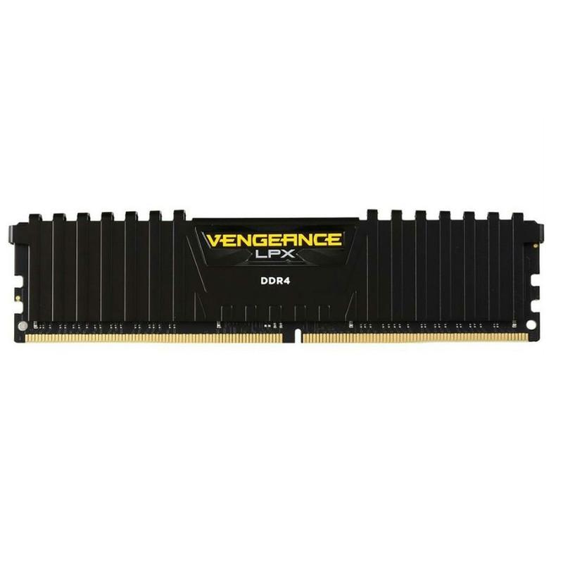 رم دسکتاپ DDR4 تک کاناله 3200 مگاهرتز CL16 کورسیر مدل VENGEANCE LPX ظرفیت 16 گیگابایت