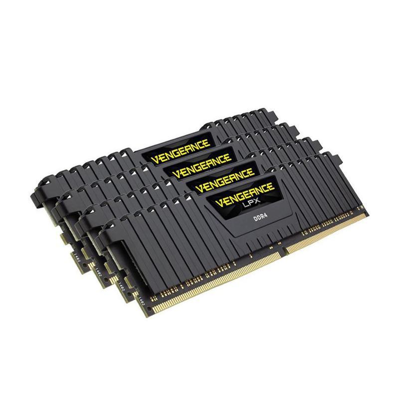 رم دسکتاپ DDR4 دو کاناله 3600 مگاهرتز CL18 کورسیر مدل VENGEANCE LPX ظرفیت 64 گیگابایت