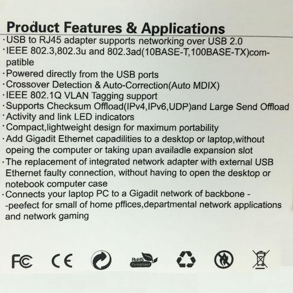 مبدل USB به RJ45 دی نت مدل DE-15317