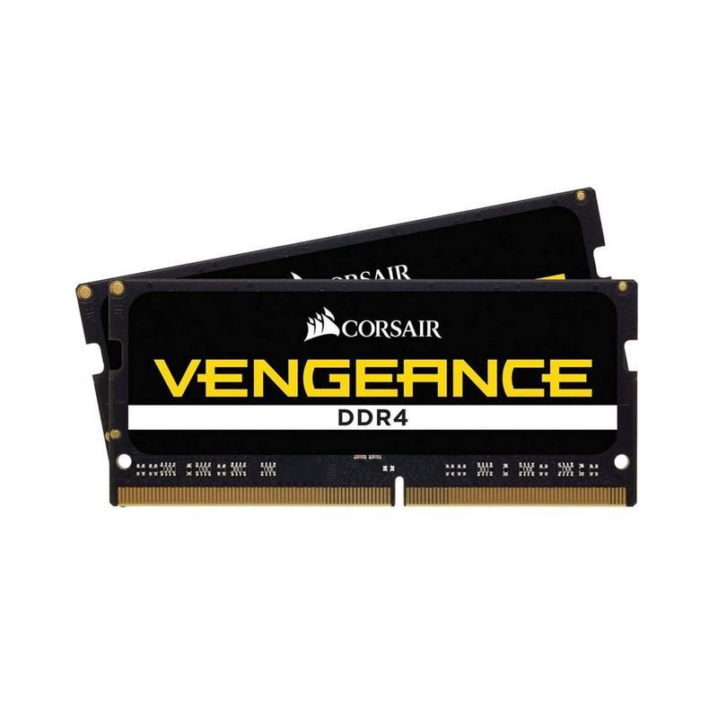 رم لپ تاپ DDR4 تک کاناله 2666 مگاهرتز CL18 کورسیر مدل VENGEANCE ظرفیت 16 گیگابایت
