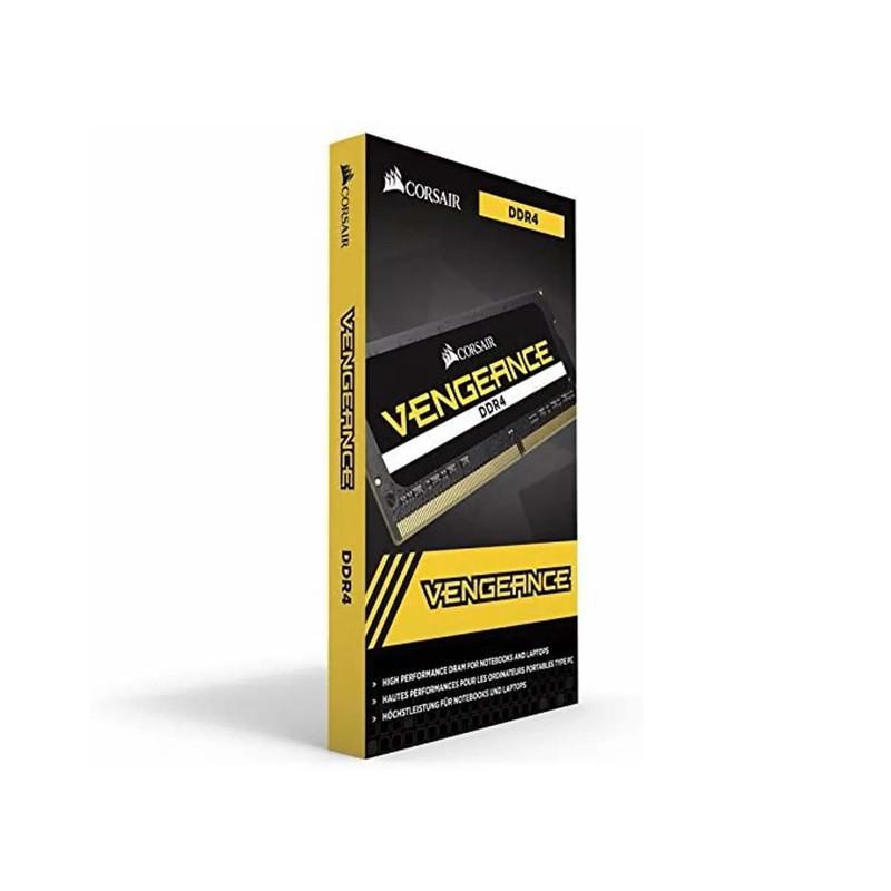 رم لپ تاپ DDR4 تک کاناله 2666 مگاهرتز CL18 کورسیر مدل VENGEANCE ظرفیت 16 گیگابایت