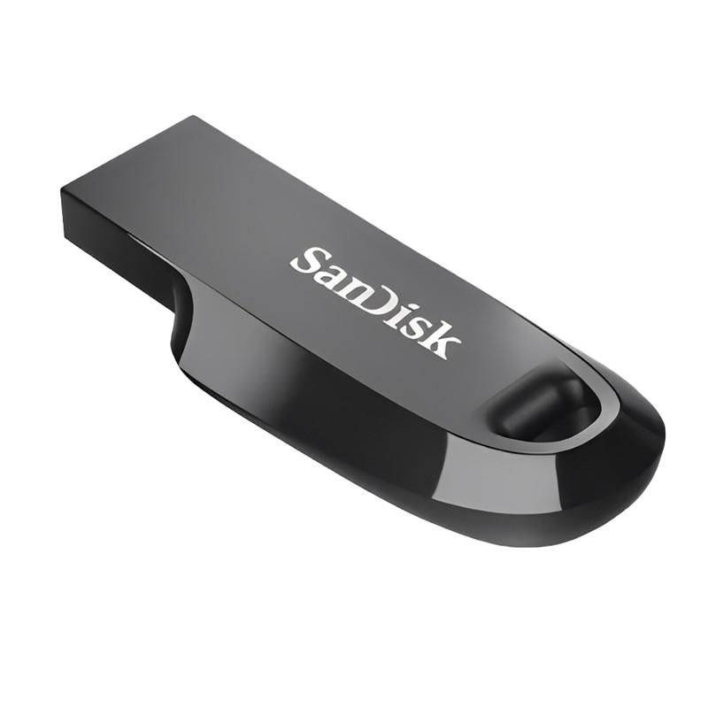 فلش مموری سن دیسک مدل CZ550 CURVE USB3.2 ظرفیت 256 گیگابایت