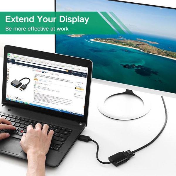 مبدل Display Port به VGA دی-نت
 مدل DP-VG