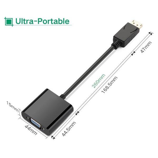 مبدل Display Port به VGA دی-نت
 مدل DP-VG