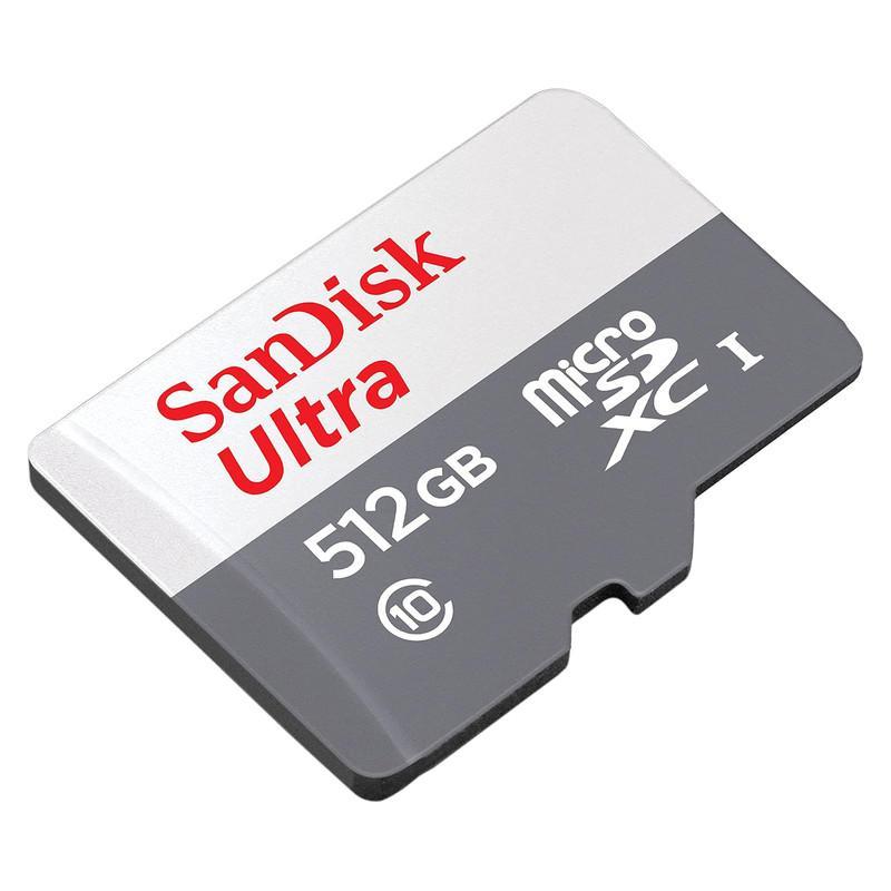 کارت حافظه microSDXC سن دیسک مدل Ultra کلاس 10 استاندارد UHS-I U1 سرعت 100MBps ظرفیت 512 گیگابایت