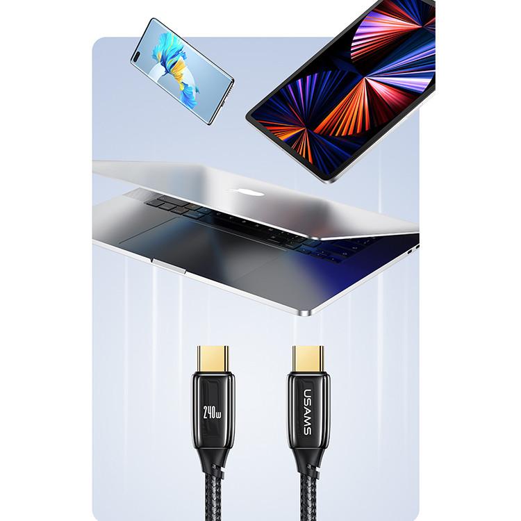 کابل usb-c یوسمز مدل Sj581 طول 2 متر