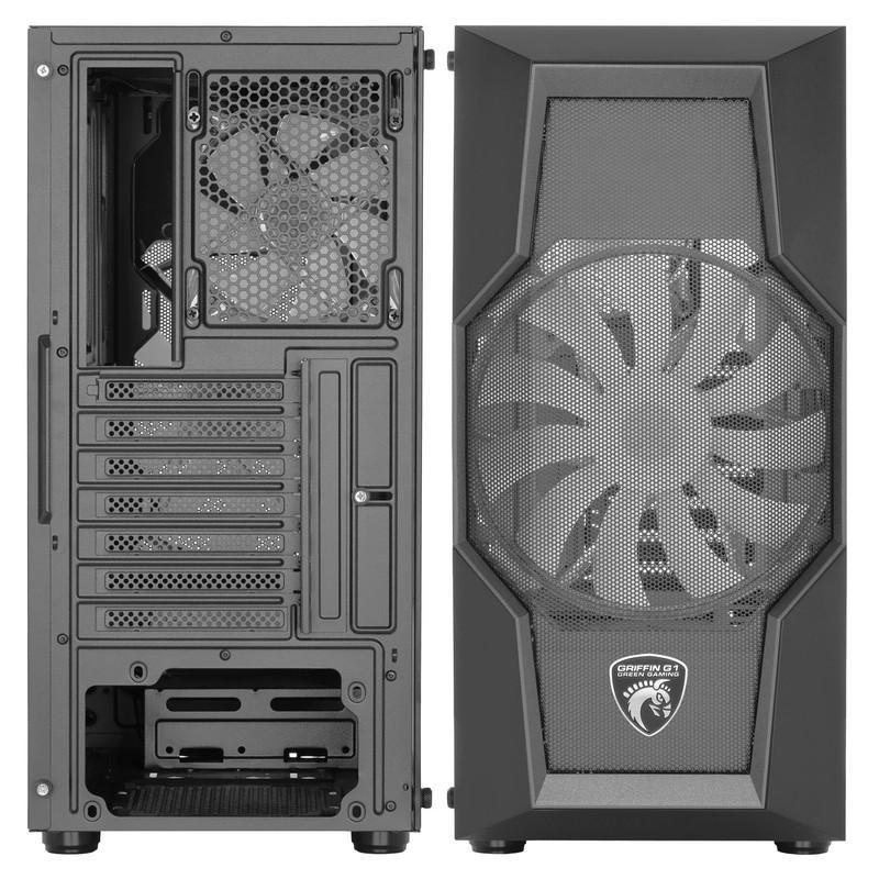 کیس کامپیوتر گیمینگ گرین مدل GRIFFIN G1